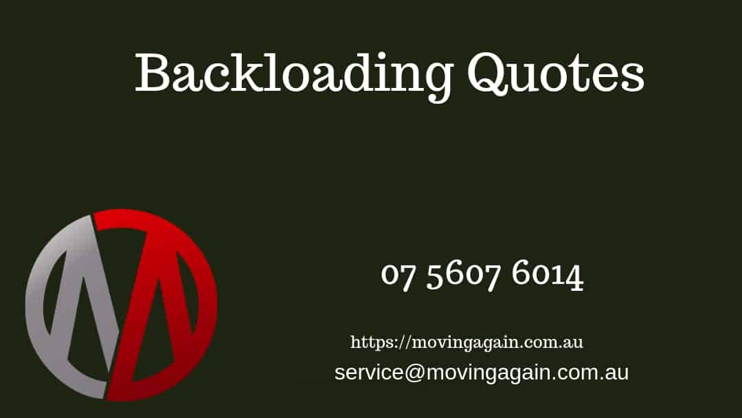 Backloading Quotes